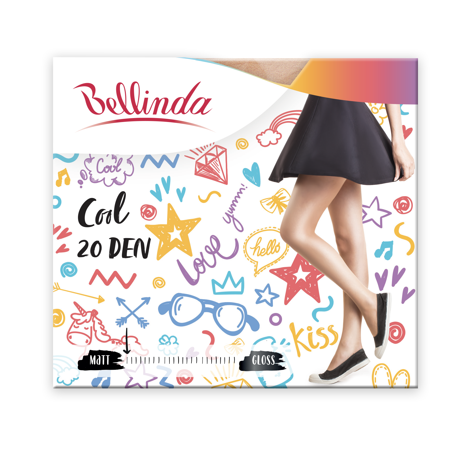 Bellinda COOL 20 DAY - Fashionable Tights - Amber